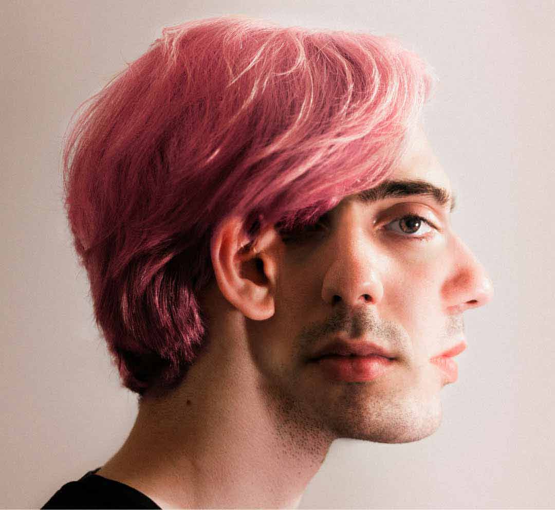 integrating-ar-vr-into-your-digital-strategy Man portrait with two perspectives.